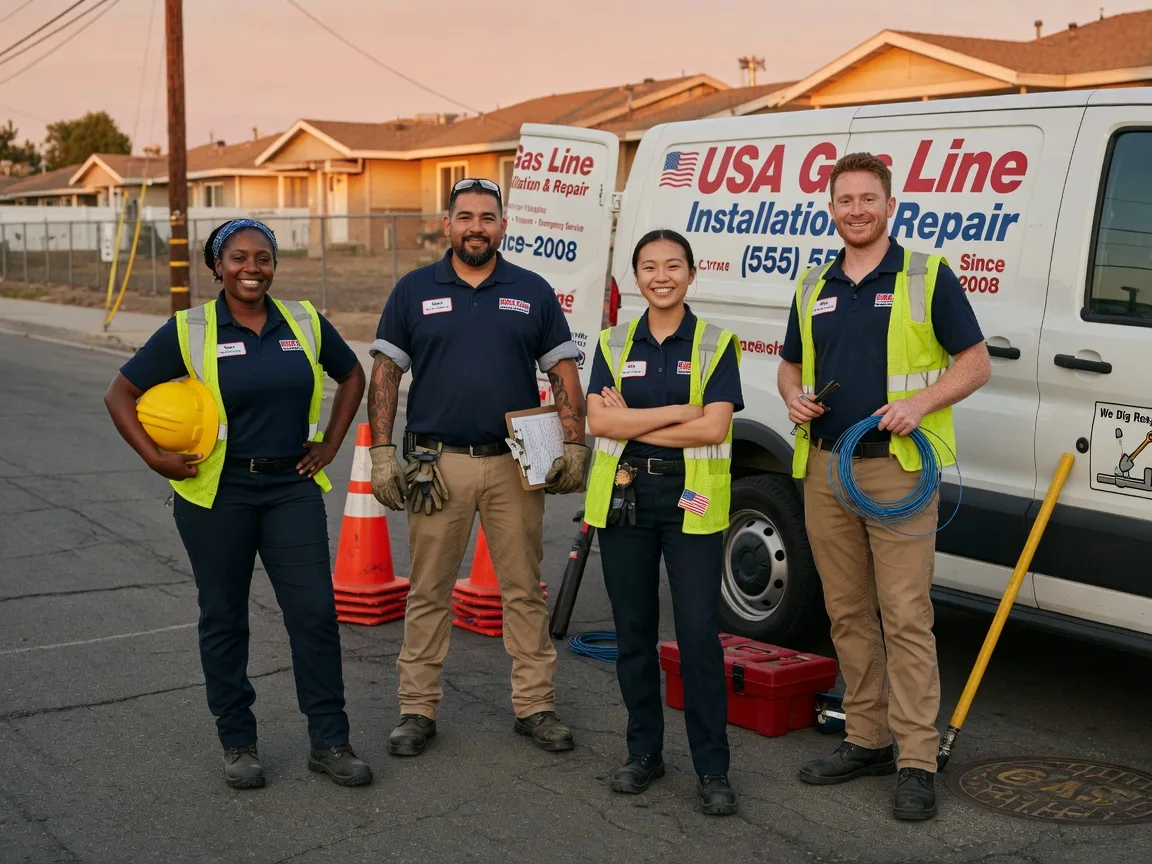 Gas Line Installation company in Marengo, IN
